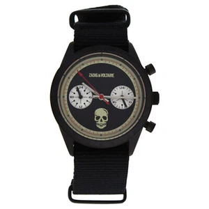 ZVM108 Black Nylon Strap Watch by Zadig & Voltaire for Unisex - 1 Pc Watch - Picture 1 of 1
