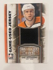 11/12 ITG In The Game Broad Street Boys Game Used Jersey - Eric Desjardins M14