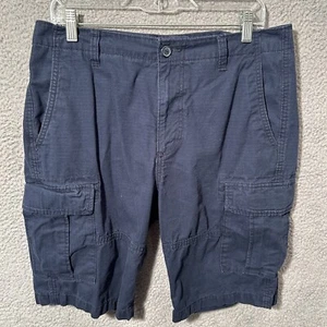 Old Navy San Francisco Cargo Shorts Men's 31 100% Cotton Blue - Picture 1 of 5