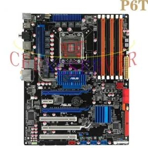 Placa madre Asus P6T SE para LGA-1366 Intel Xeon X5600 i7 Extreme Edition X58 ATX - Imagen 1 de 3