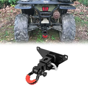 2"Trailer Hitch Receiver Shackle Tow Mount For Polaris Sportsman 335 400 500 600 - Picture 1 of 8