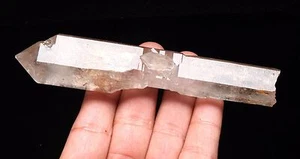 114.5g  NATURAL Unique skeletal Elestial QUARTZ Crystal Point Specimen - Picture 1 of 12