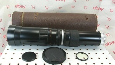 Vemar Telephoto 400mm f/6.3 T-Mount w/ Case - Adapt Lens to Any Camera Mount - Image 1 of 4