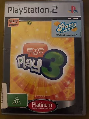 Eye Toy: Play 3 - Sony Playstation 2 PS2 PAL Over 50 Games - Image 1 of 3