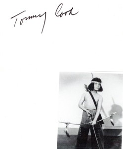 Tommy Cook signed card! Child Actor! Red Ryder!