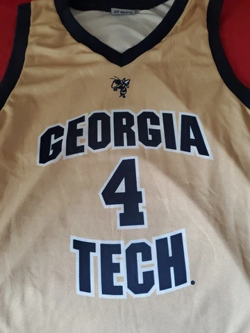 Georgia Tech Xl Basketball Jersey Cover