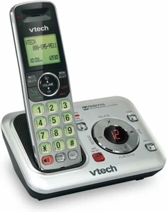 VTech: CS6429 - DECT 6.0 Handset Cordless Telephone Answering System (Silver) - Picture 1 of 2
