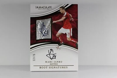 2017 PANINI AUSTRIA 1 BOOT SIGNATURE 1 AUTO /75 MARC JANKO #BS-MJ (SC4) - Image 1 of 2