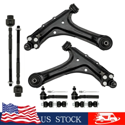 Front Lower Complete Suspension Kit For 1995-2005 Chevy Cavalier Pontiac Sunfire - Image 1 of 4