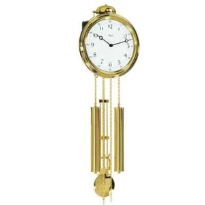 Hermle Neasden Brass Mechanical Wall Clock 60991-000261 - Picture 1 of 3