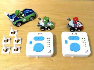 Air Hogs Mario Kart Wii Interactive R/C Battle Set Mario VS Yoshi (AS-IS) - Picture 1 of 1