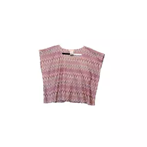 Top de encaje para mujer LOLA GRACE talla S (4-6) hecho en EE. UU. multicolor oficina - Imagen 1 de 11