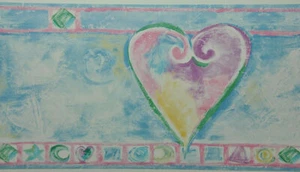 Wallpaper Border Hearts covering 40796220 - Picture 1 of 2