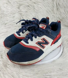 NEW BALANCE Kids Sneakers GR997HVN Youth Size US 5 EUR 37.5 Red White Blue - Picture 1 of 6