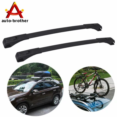 Top Cargo Roof Rack Cross Bar Luggage Carrier For Toyota 2013-2018 RAV4 Aluminum - Image 1 of 4