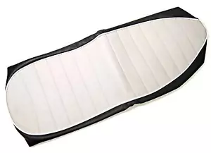 Triumph 650 replacement seat cover 1967 1968 grey top T120 UK Made 82-7777 - Picture 1 of 4