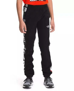 The North Face Boys Freestyle Fleece Jogger Pant in Black Size Large | Cotton | - Picture 1 of 3