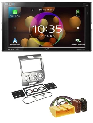 JVC DAB MP3 2DIN Bluetooth USB Autoradio für Ford Ranger 2AB 2007 2011 - Bild 1 von 4