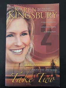 TAKE TWO (SERIE SOBRE LA LÍNEA #2) por Karen Kingsbury Exc 2009 Christian - Imagen 1 de 3