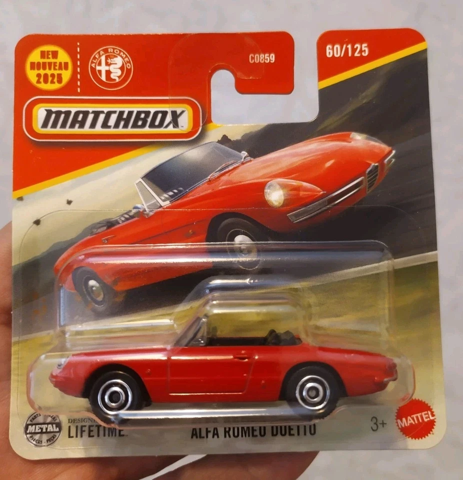 Matchbox 2025 Alfa Romeo Duetto 1:64 - Immagine 1 di 4