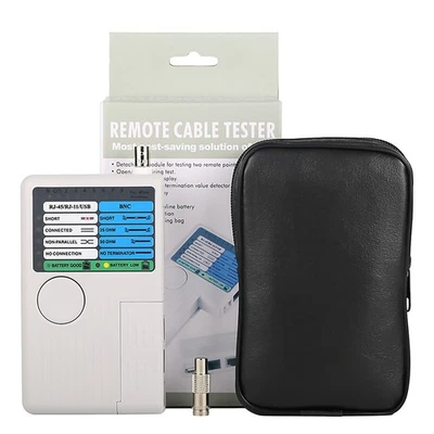 4 In 1 Network Cable Tester Wire Tester RJ45/RJ11/USB/BNC LAN Cable Cat5 Cat6 - Image 1 of 4