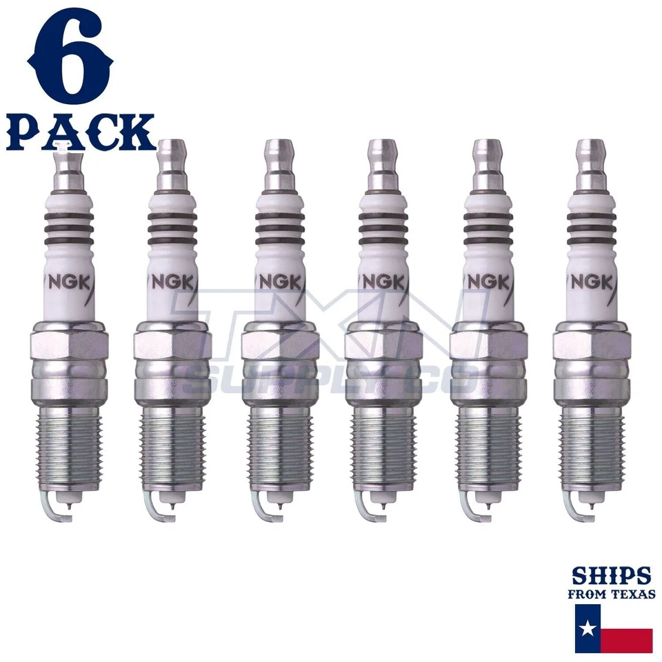 6 Pack NGK Iridium IX Spark Plugs 1995-1999 for Chevrolet Monte Carlo V6 3.1L - Image 1 of 3