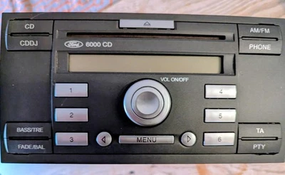 Radio CD Ford 6000CD mit Code - Bild 1 von 2