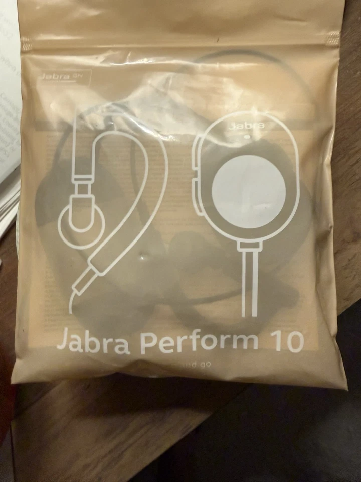 Jabra Perform 10 Wired PTT Earpiece with in-Line Clip-On Noise-Cancelling - Image 1 of 1