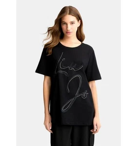 T-Shirt Con Maxi Logo Liu Jo Collezione Primavera Estate 2025 - Photo 1 sur 8