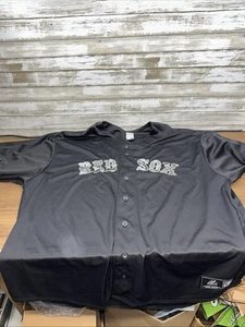 Majestic Boston Red Sox schwarz Camouflage Trikot Größe 4XT - Bild 1 von 6