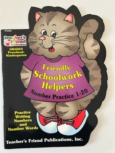 Friendly Schoolwork Helpers : Number Practice 1-20 [PB] - New, FREE Shipping - Foto 1 di 2