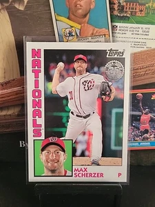 2019 Topps Series 1 1984 #T84-8 Max Scherzer Nationals Dbacks Tigers Dodgers - Bild 1 von 10