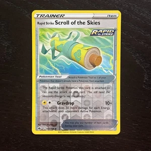 Rapid Strike Scroll of the Skies 151/198 Pokemon Chilling Reign Reverse Holo NM - Picture 1 of 2