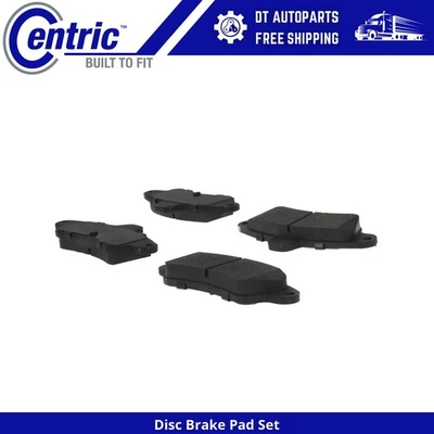 Para Ford Contour 1995-2000 | Pastillas de freno de disco traseras centradas | Semimetálicas Foto 1 de 4