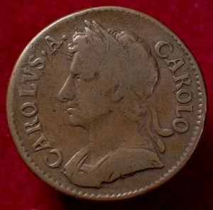 Great Britain Farthing 1672 - King Charles II (M3006) - Picture 1 of 2