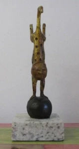 ESCULTURA DE BRONCE SERGIO BUSTAMANTE "ACRÓBATA LEOPARDO II" FIRMADA Y NUMERADA - Imagen 1 de 6