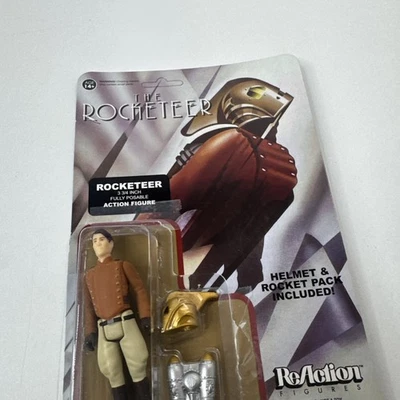 Figura de acción Funko Super 7 ReAction Rocketeer nueva y sin perforar Foto 1 de 4