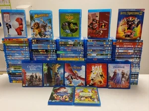 112 x Kids Bluray JobLot- Madagascar Bugs Life Hotel Transylvania Incredibles 10 - Bild 1 von 8