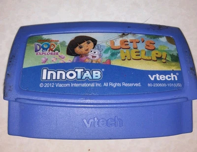 VTech InnoTab Game Cartridge Dora The Explorer Let's Help - Image 1 of 3