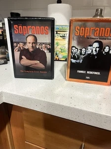 THE SOPRANOS The Complete First & Second Season VHS BOX SET 5 Per Season - Picture 1 of 2