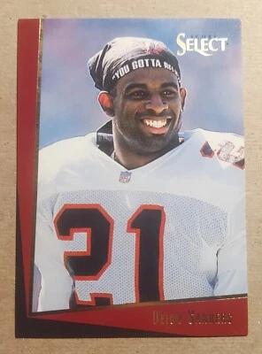 1993 Score Select DEION SANDERS #3 Gold Foil Atlanta Falcons HOF  - Image 1 of 3