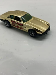 Vintage 1977 Hot Wheels Blackwall HK Golden Machines Gold Chrome Jaguar XJS Nice - Picture 1 of 7