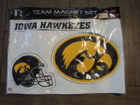 Rico Industries 3 pc. Team Magnetic Set Iowa Hawkeyes NEW Cover