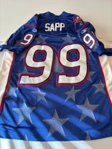 USED NFL Tampa Bay Buccaneers Warren Sapp  2004 Pro Bowl Reebok size 50 Jersey - Picture 1 of 7