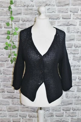 3/4 Arm Strickjacke von Oska,gr.3 in Dunkelblau   ++ NEU ++ - Bild 1 von 4