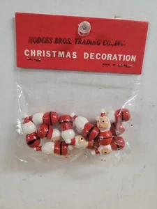 Mini Vintage Weihnachten Holz Santa Decoartions Groschenladen süß - Bild 1 von 3