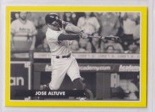Jose Altuve 2021 Topps 582 Montgomery Club Lost Design / Set 4 {0402