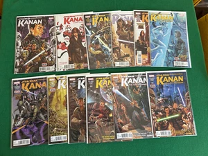 STAR WARS KANAN EL ÚLTIMO PADAWN #1-12 completo, primeras impresiones, Marvel 2015 REBELS - Imagen 1 de 2