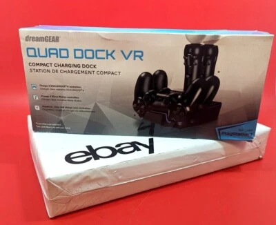 New PlayStation 4 Quad Controller dock (dreamGEAR QU4D Dock for PS4) - Image 1 of 4