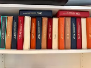 Postwertzeichen Jahressammlung Bund 1998 - 2018 mit Erstagsstempel Bonn - Bild 1 von 6